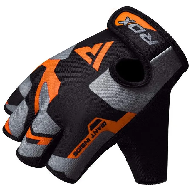 Рукавички для фітнесу RDX F6 Sumblimation Orange