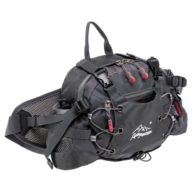 Розпродаж! Сумка на пояс спортивна багатофункціональна 3в1 DEUTER GH9-13 23x10x20см (Чорний)