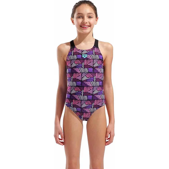 Купальник закрытый для девочек Arena CANDIES SWIMSUIT SWIM PRO BACK мультиколор