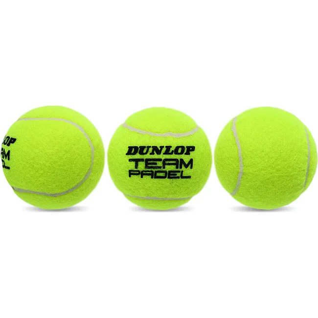 Мячи для большого тенниса DUNLOP TEAM PADEL DL601385 3шт