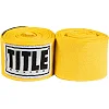 Бинти для боксу TITLE Boxing Mexican Style 180" Gold (4.5м.)