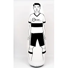 Манекен футболиста META Inflatable dummy черный, белый 205 см
