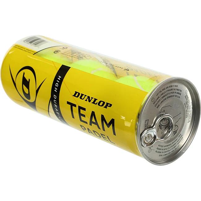 Мячи для большого тенниса DUNLOP TEAM PADEL DL601385 3шт