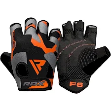 Рукавички для фітнесу RDX F6 Sumblimation Orange