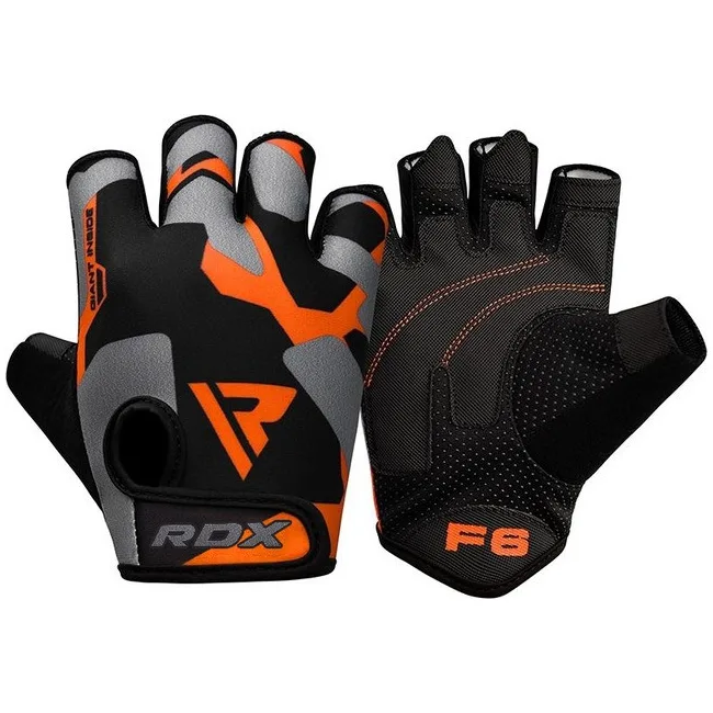 Рукавички для фітнесу RDX F6 Sumblimation Orange