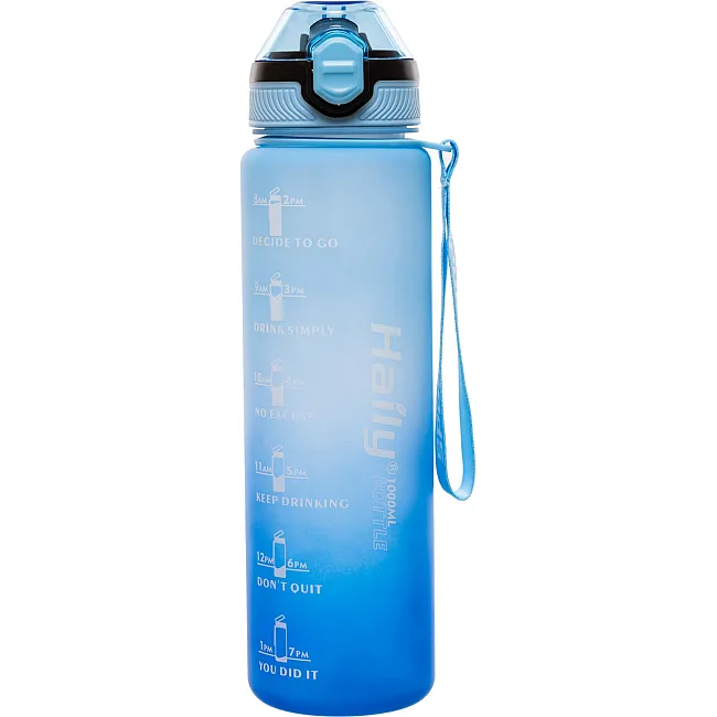 Спортивная бутылка для воды
 HAILY SPORTS HL-8302 1000мл (Разные цвета)