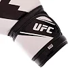 Распродажа! Перчатки для бокса кожаные RUSH UFC BO-0574 (Белый-черный)
