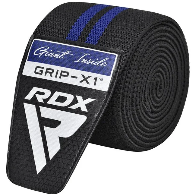 Бинты на колени RDX GYM KNEE WRAP R11 BLACK/BLUE