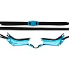Стартовые очки для плавания MADWAVE STREAMLINE M045701 (Серый-голубой)