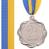 Медаль спортивная с лентой SP-SPORT
 FLIE C-3176 ø6,5см (Бронзовый)