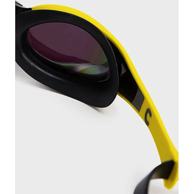 Очки для плавания Arena COBRA EDGE SWIPE MIRROR черный, желтый