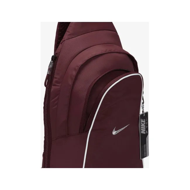 Сумка из-под плеча Nike NK NSW ESSNTL BG-MTL PLL 8L бордовый 44,5x22x10 см
