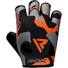 Рукавички для фітнесу RDX F6 Sumblimation Orange