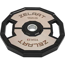 Млинці диски гумові 2 Handle металева втулка ZELART TA-4792-15 51мм 15кг
