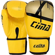 Рукавички для боксу PU CIMA BO-8964 (Жовтий)