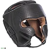 Боксерский шлем в мексиканском стиле кожаный VELO VL-2225 (Черный)