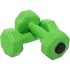 Гантели для фитнеса пластиковые Champion TA-9820-1 2шт 1кг (Салатовый)