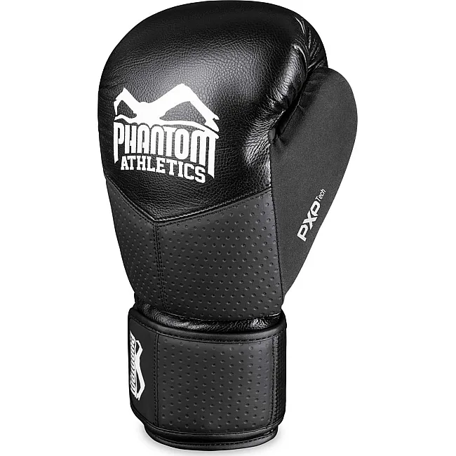 Боксерские перчатки Phantom RIOT Pro Black (капа в подарок)