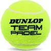 Мячи для большого тенниса DUNLOP TEAM PADEL DL601385 3шт