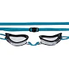Стартовые очки для плавания MADWAVE STREAMLINE M045701 (Серый-голубой)