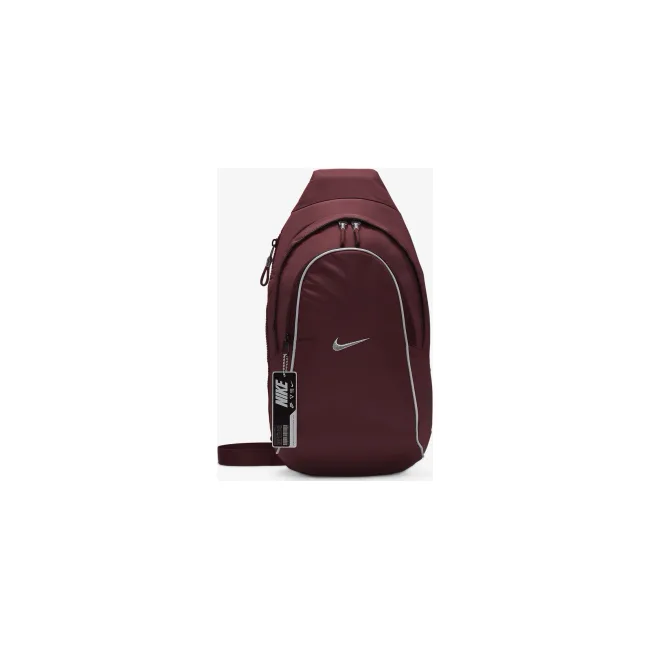 Сумка из-под плеча Nike NK NSW ESSNTL BG-MTL PLL 8L бордовый 44,5x22x10 см