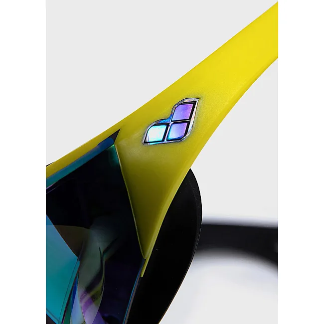 Очки для плавания Arena COBRA EDGE SWIPE MIRROR черный, желтый