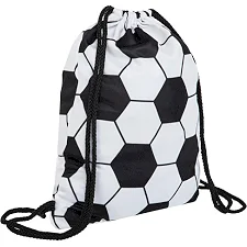 Рюкзак-мешок спортивный SP-SPORT GA-5973 FUTBALL 46х37см (Черный-белый)