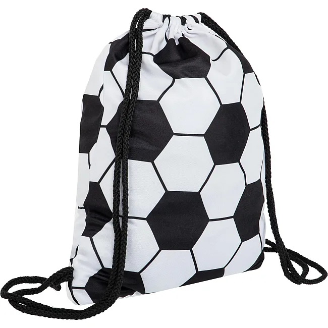 Рюкзак-мешок спортивный
 SP-SPORT
 GA-5973 FUTBALL 46х37см (Черный-белый)