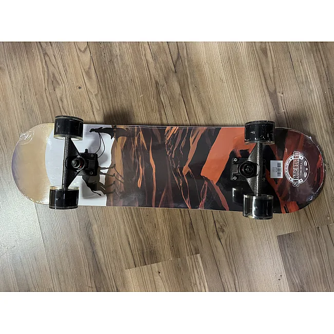 Уцінка! Скейтборд дерев'яний 31"  SP-SPORT SK-1248-5 (Помаранчевий)