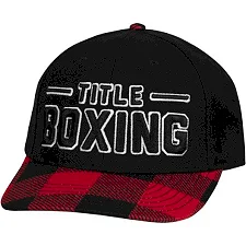 Бейсболка Title Boxing Plaid Flat Bill Adjustable