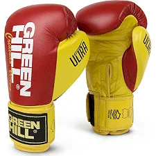 Распродажа! Боксерские перчатки Green Hill Ultra (Красный)