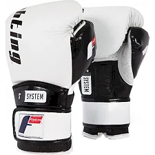 Спарринговые боксерские перчатки Fighting Sports S2 Gel Power White