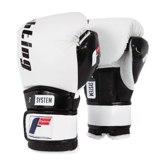 Спарринговые боксерские перчатки Fighting Sports S2 Gel Power White