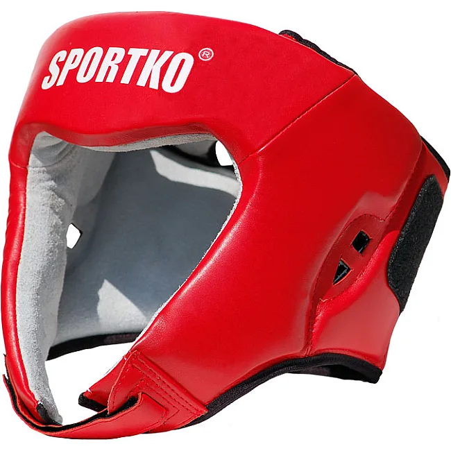 Боксерский шлем Sportko с печатью ФБУ