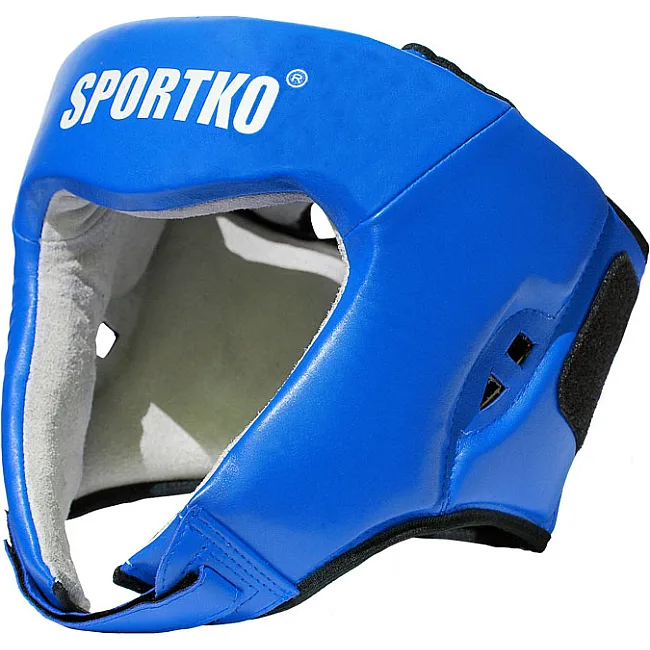 Боксерский шлем Sportko с печатью ФБУ