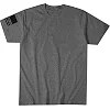 Футболка мужская HOWITZER Standard Patriot Vintage Grey Snow