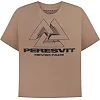 Футболка чоловіча PERESVIT Oversized Оригінал Light Brown