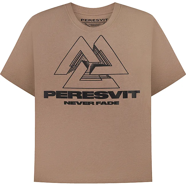 Футболка чоловіча PERESVIT Oversized Оригінал Light Brown