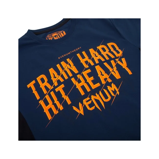 Футболка VENUM Train Hard Hit Heavy Blue