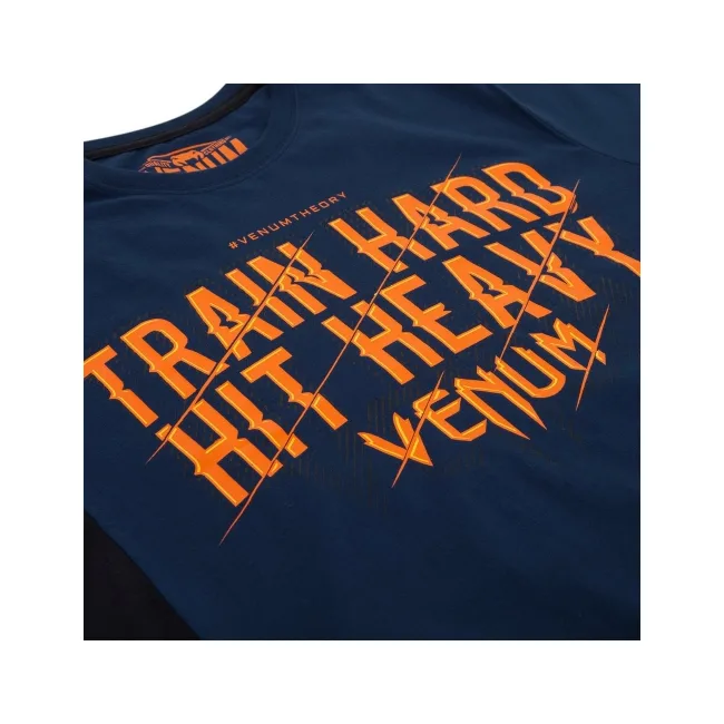 Футболка VENUM Train Hard Hit Heavy Blue