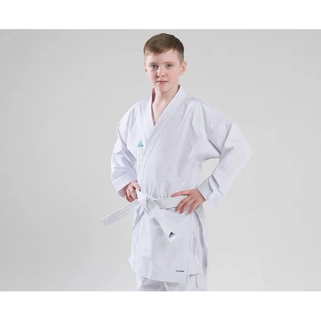 Кимоно для карате Adidas RevoFlex с лицензией WKF (белый, K190SK)