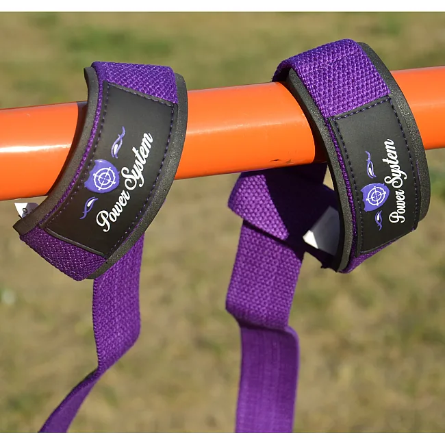 Ламки для тяги POWER SYSTEM PS-3420 G-Power Straps Purple