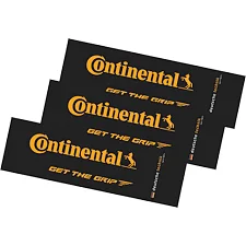Наклейки CONTINENTAL, желтые