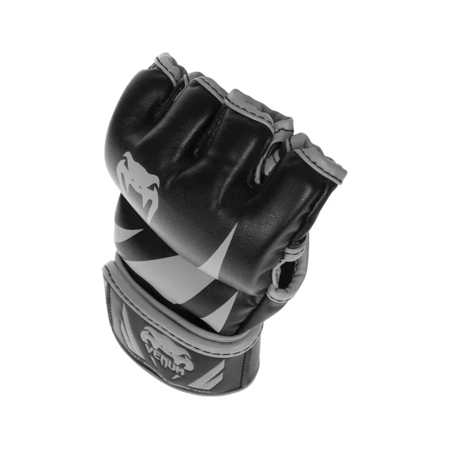 Перчатки ММА VENUM Challenger Black Grey