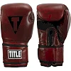 Перчатки снарядные TIitle Boxing Blood Red Leather