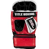 Перчатки снарядные TITLE Gel Incensed Wristband Heavy Black White Red