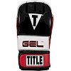 Перчатки снарядные TITLE Gel Incensed Wristband Heavy Black White Red