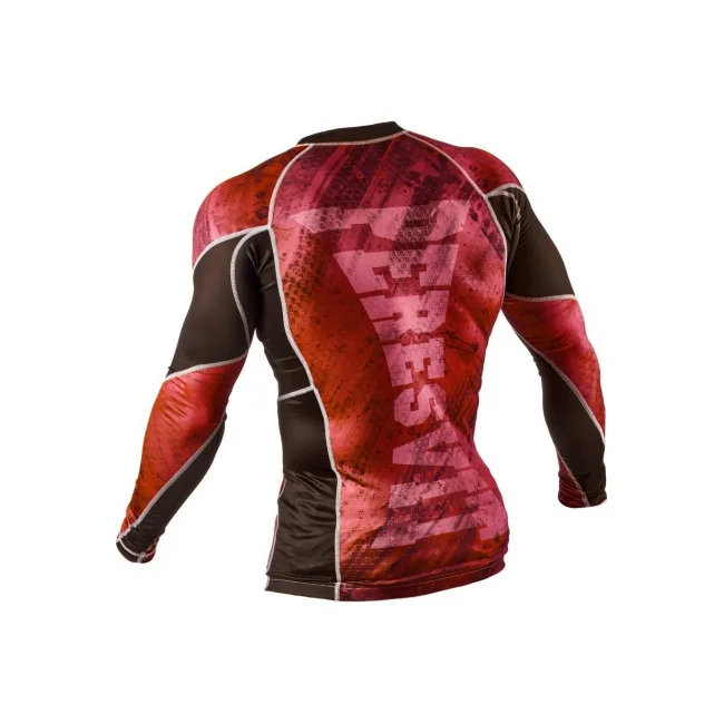 Рашгард Peresvit Immortal Silver Force Rashguard Long Sleeve Red Burn