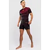 Рашгард VENUM Tactical XT Short Sleeve - Black/Burgundy/Gold