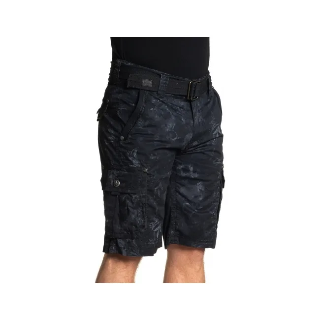 Шорты AFFLICTION Agony Cargo Black